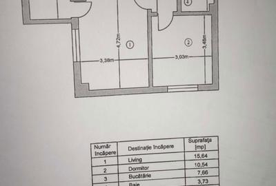 Apartament cu 2 camere decomandat în Sălaj - 1