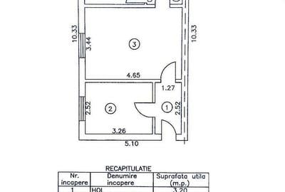 Apartament cu 2 camere semidecomandat în Central - 1