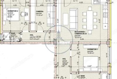 Apartament 4 camere, bloc nou, 2 bai, 93,64 suprafata utila, ZONA LIBERTATII - 1