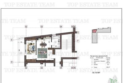 Apartament cu 2 camere semidecomandat în 1 Decembrie 1918