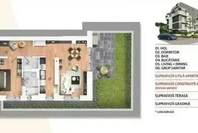 Apartament unic -Malul lacului Straulesti -Curte proprie 40 mp Apartament unic -Malul lacului Straulesti -Curte proprie 40 mp - 15