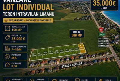 Teren Construcții de 500 mp, în Vama Veche - 7