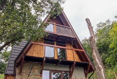 Casă tip cabană, structură solidă, 120mp, priveliște superbă - 3