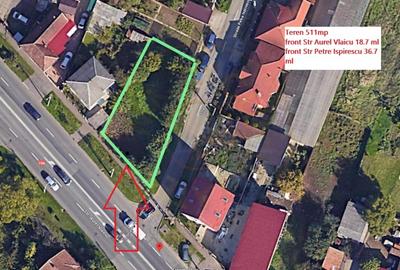 Teren Construcții intravilan de 511 mp, în Aurel Vlaicu - 1