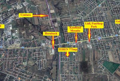 Teren Construcții intravilan de 773 mp, în Moșnița Nouă - 7