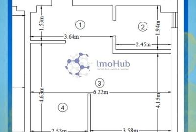 Intabulat!! Ap 1 camera+parcare+boxa, 45 mp,Pacurari - 2