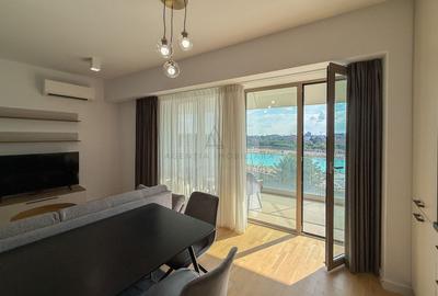 Apartament cu 2 camere semidecomandat, mobilat în Băneasa - 6