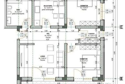Apartament cu 3 camere decomandat în Ipotești - 3