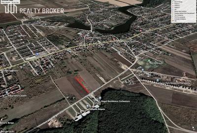 Teren Construcții intravilan de 600 mp, în Corbeanca