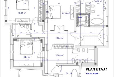 Casă individuală cu 20 camere cu Canalizare în Primăverii - 37