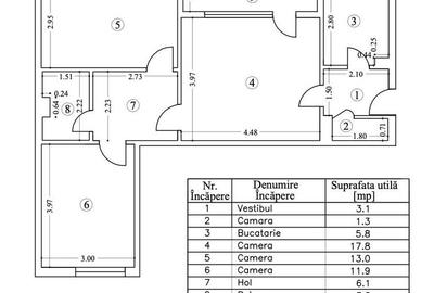 Apartament 3 camere de renovat in bloc anvelopat in zona Obor - 4