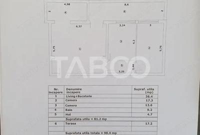 Apartament cu 3 camere decomandat în Făgăraș - 1