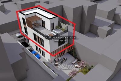 Vila Noua et1+et2 - 3 camere + terasa - Renovata Complet - Ideal Birouri - 1600E - 2