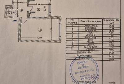 Apartament cu 3 camere decomandat, mobilat în Rahova - 10