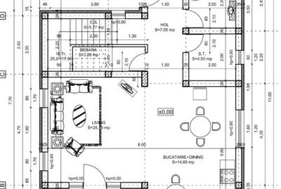 Casă individuală cu 4 camere cu Teren 315 Mp în Valu lui Traian - 17