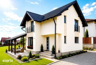 Casă cu 4 camere cu Teren 500 Mp în Corunca