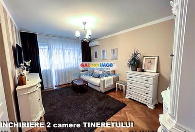 Apartament cu 2 camere decomandat, mobilat în Tineretului