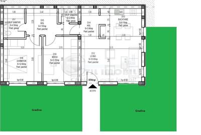 Ap. 3 camere 2bai + gradina zona Rediu-mutare imediata - 2