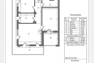 Apartament cu 3 camere decomandat în Aviației - 13