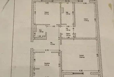 Apartament cu 3 camere decomandat în Dorobanților - 1