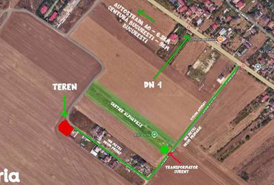 Teren de 985 mp, în Frumușani - 1