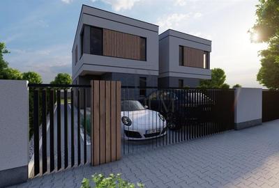 Duplex despartit prin camera tehnica - modern - teren 370 mp - 4