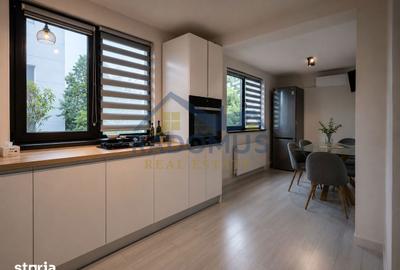 Apartament cu 3 camere, mobilat în Cantacuzino - 9