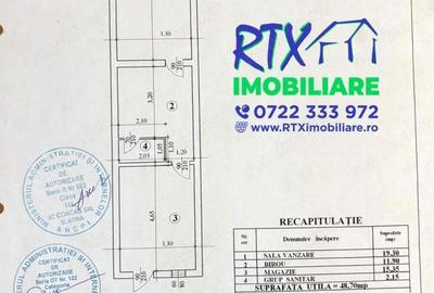 Spațiu comercial, de 49 mp, în Gară - 1