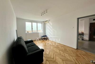Apartament cu 3 camere semidecomandat, mobilat în Olimpia-Stadion