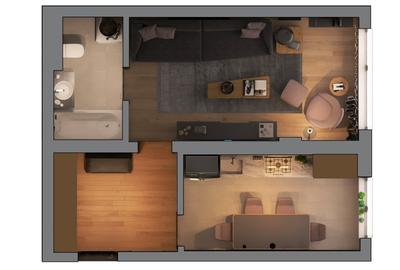 Studio lux tip A5, Direct dezvoltator, 0% comision, Ivory Residence Pipera - 2