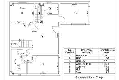 Casă individua în Pipera – 4 dormitoare, terasă mare și teren 458 mp. Casă individua în Pipera – 4 dormitoare, terasă mare și teren 458 mp. - 30