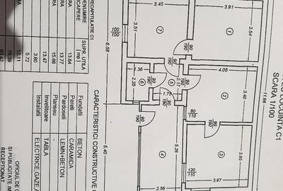 Casă cu 3 camere cu Teren 79 Mp în Central - 1
