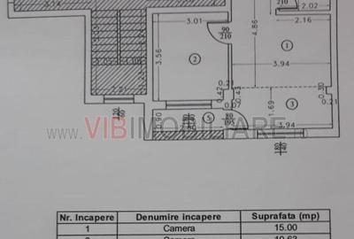 Apartament cu 2 camere semidecomandat, mobilat în Militari - 7
