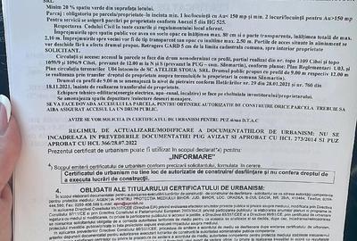 Teren de 1134 mp, în Cihei - 3