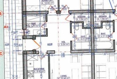 Duplex 4 camere, 2 bai, 90mp, 325mp teren, Mosnita Noua - 2