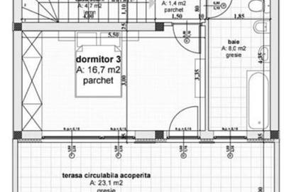 Casă cu 4 camere cu Teren 142.5 Mp în Central - 3