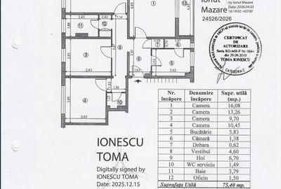 Apartament cu 4 camere decomandat în Brâncoveanu - 2