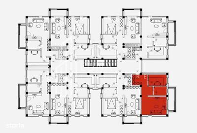 Apartament cu 2 camere în Sânpetru - 9
