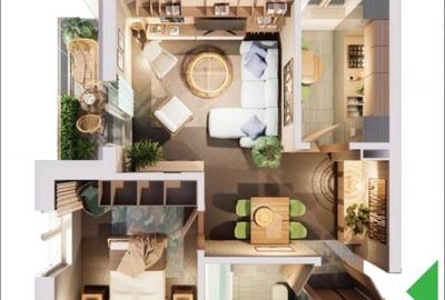 Apartamente noi 2 camere - Faza 3 Romanescu Park Residence - 1