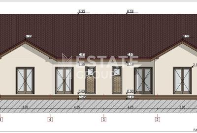 Duplex cu 4 camere cu Teren 303 Mp în Moșnița Nouă - 2