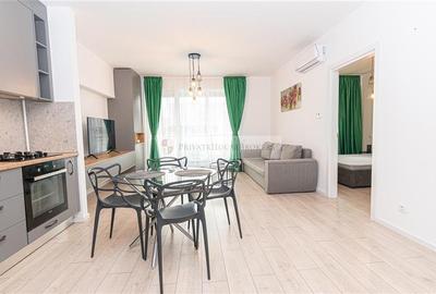 Apartament cu 2 camere semidecomandat, mobilat în Pipera - 1