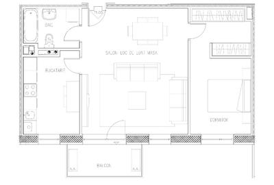 Apartament cu 2 camere semidecomandat, mobilat în Pantelimon - 9