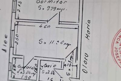 Apartament cu 2 camere decomandat în Central - 1