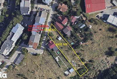 Teren de 1832 mp, în Central