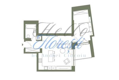 Apartament cu 2 camere semidecomandat, mobilat în Dâmbul Rotund - 1