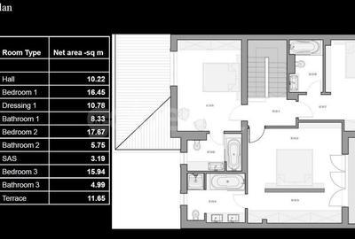Vila moderna nemobilata cu 4 camere | Oxford Gardens - 18