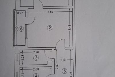 Apartament cu 2 camere semidecomandat în Tomis Nord - 1