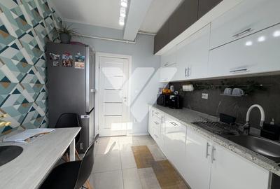 Apartament 2 camere mobilat modern etaj 2 balcon zona Turnisor Sibiu - 3