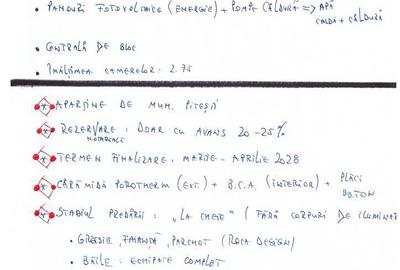 Apartament cu 3 camere în Prundu