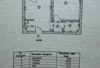 Apartament cu 2 camere decomandat în Artego - 1